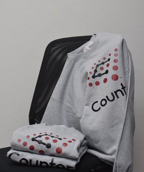 Counter Echomark Dot Crewneck Sweatshirt