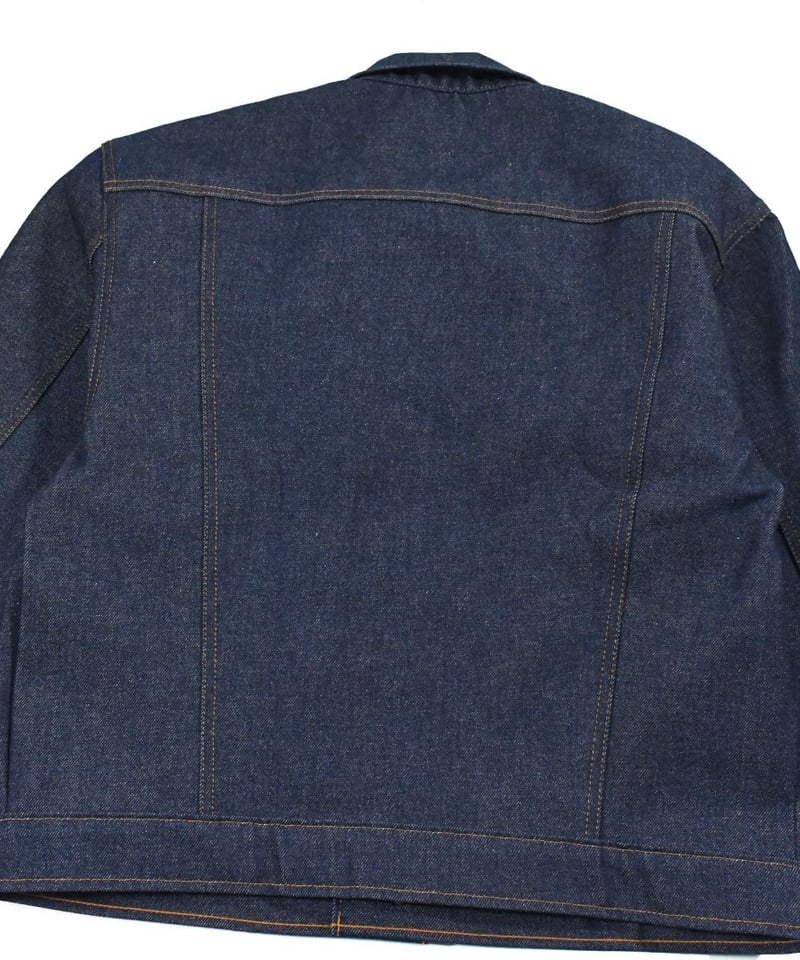 Prison Blues Denim Western Jacket Rigid Blue |