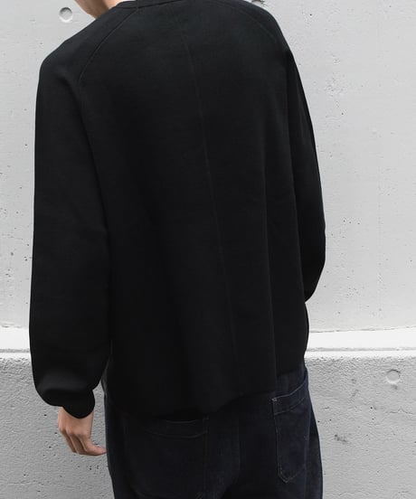 Calvin Klein Tech Knit Crew Neck Sweater Black