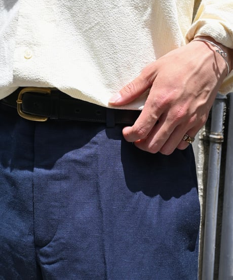 Cubavera Linen Dress Pants Dress Blue