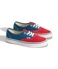 VANS Authentic Primary Racing Red Suede/Blue