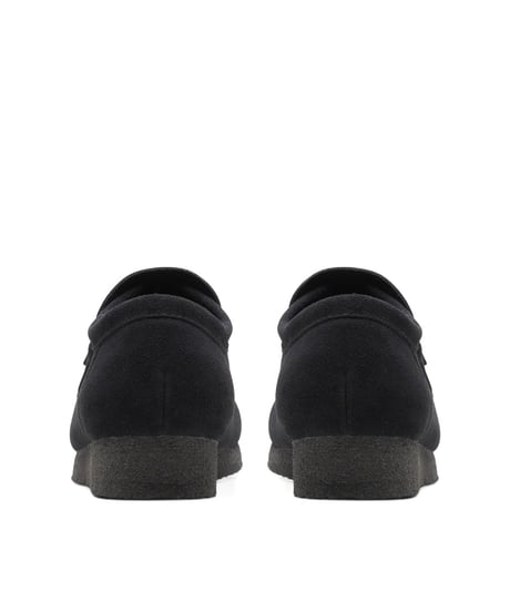 Clarks Wallabee Loafer Black Suede