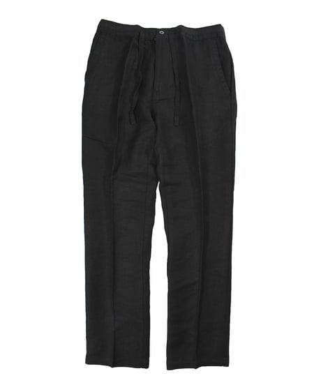 Cubavera Linen Brend Draw String Pants Black