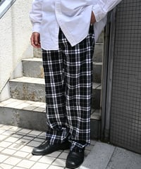 Boxercraft Harley Flannel Pant Black/White Plaid