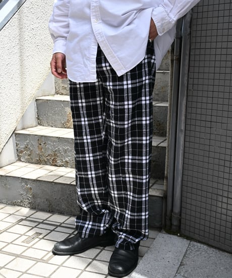 Boxercraft Harley Flannel Pant Black/White Plaid