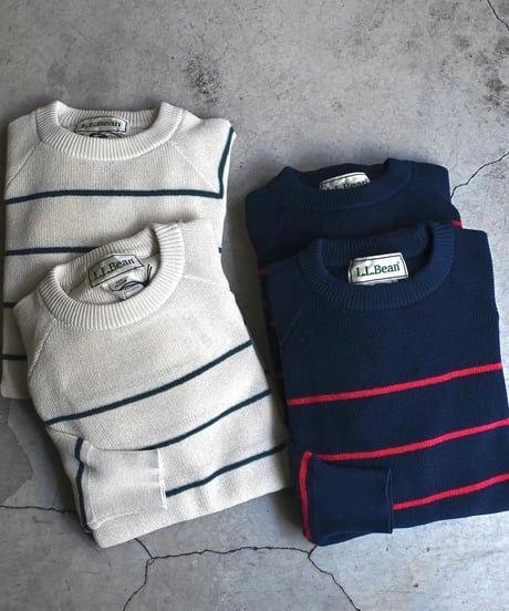 L.L.Bean Swans Island Sweater Navy / Ruby