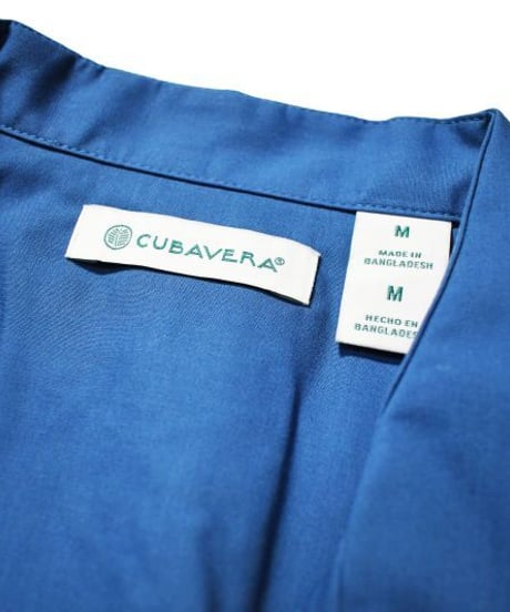 Cubavera Short Sleeve Guayabera Shirt Delft
