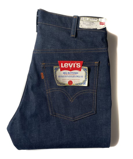 DEADSTOCK 70's LEVI'S 646 DENIM PANTS