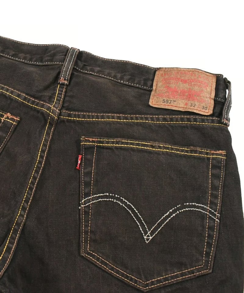 Deadstock Levi's 567 Denim Pants Loose Boot Cut