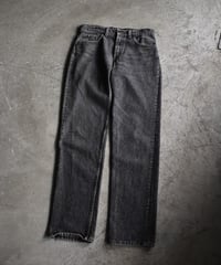 80's Used Levi's 506 Denim Pants Black Made in USA -4