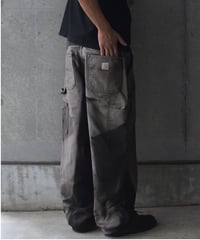Carhartt Double Knee Pants Made in USA  Sun Fade Black