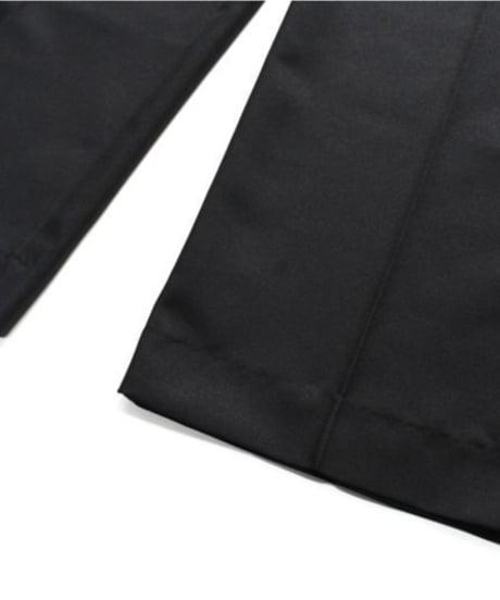 Edwards Pleated front Microfiber Dress Pants Black