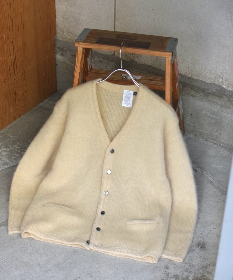 A.R.P. Shaggy Man™️ Mohair Cardigan W/Pocket Na