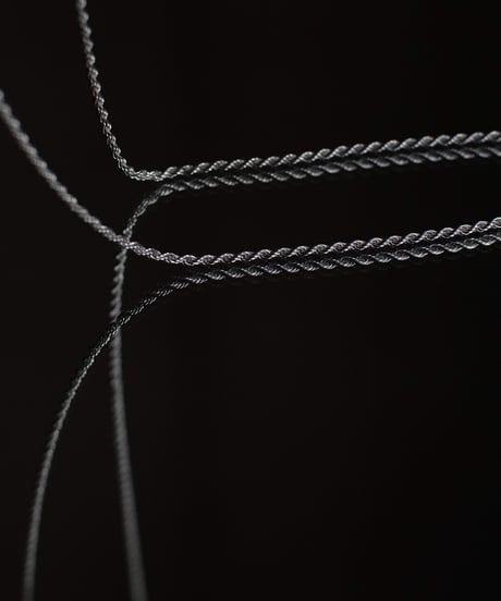 Italian Silver Necklace Screw