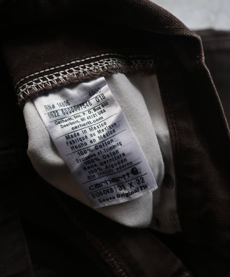 Carhartt Double Knee Duck Carpenter Pants -14