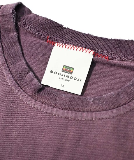 MOOJI MOOJI US Single Stitched T-Shirt Aged Plum