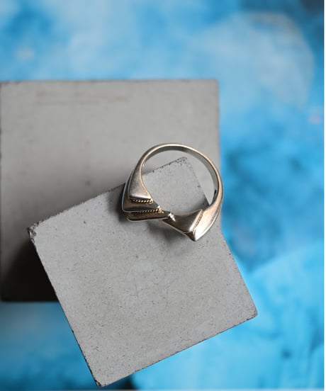 90's Tiffany Ring 18K/Silver #135