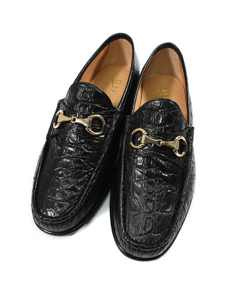 D.Lepori Bit Loafer Crocodile | COUNTER