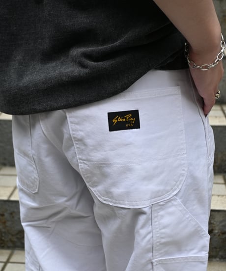 Deadstock Stan Ray Washed Painter Pants White Made in USA