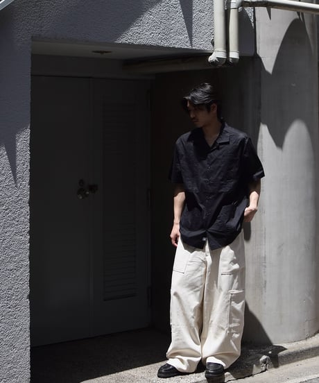 Cubavera Short Sleeve Guayabera Shirt Black