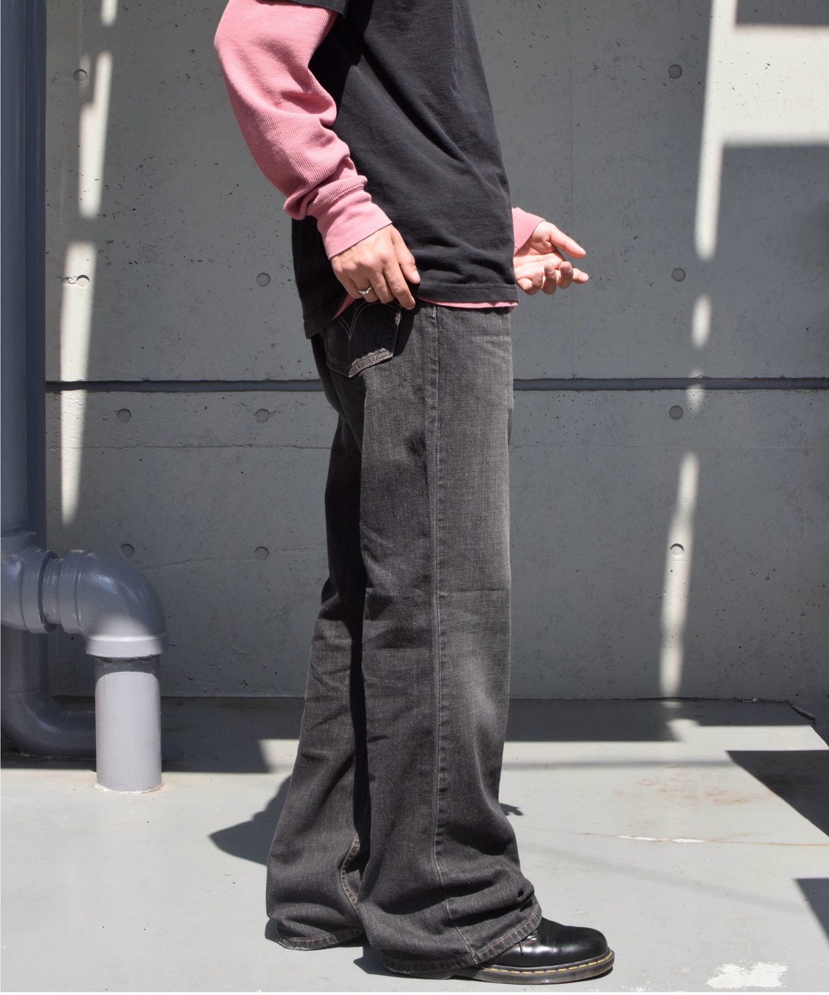 Deadstock Levi's 567 Denim Pants Loose Boot Cut Deadstock Levi's 567 Denim Pants Loose Boot Cut