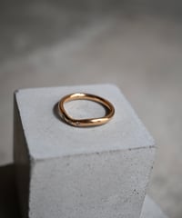 90's Tiffany Wave Ring 18k Gold "Elsa Peretti"