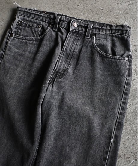 90's Used Levi's 505 Denim Pants Black Made in USA -2