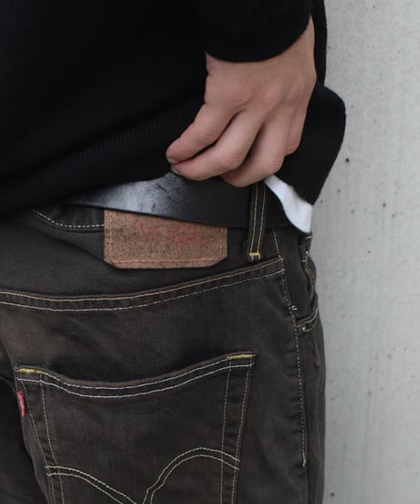 Deadstock Levi's 569 Denim Pants Reactive Dye Brown