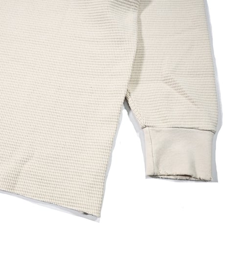 MOOJI MOOJI US Waffle Thermal Shirt Natural