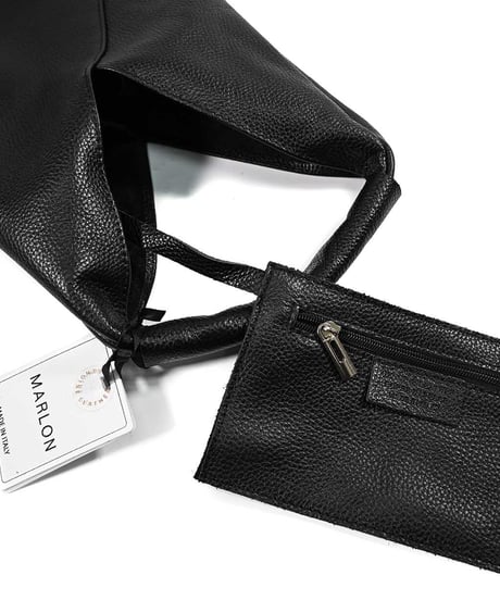 MARLON FIRENZE Calf Leather MINI GISELLE Nero