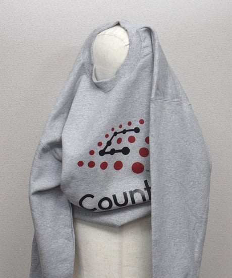 Counter Echomark Dot Crewneck Sweatshirt