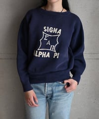 50s Russell Athletic College Crew Neck Sweat Shirt -18