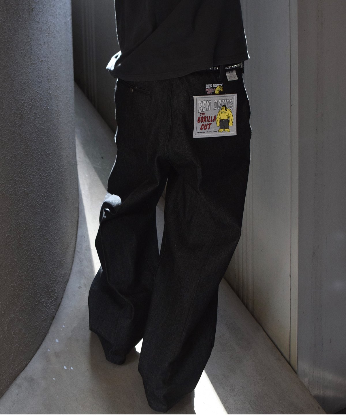 パンツ BEN DAVIS gorilla cut Gorilla Cut Pants - Black