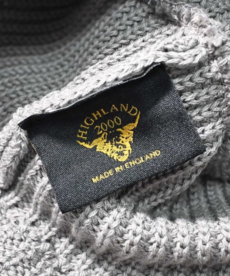 Highland 2000 Cotton/Linen Knit Bucket Hat Grey