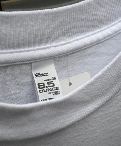 Customized Los Angeles Apparel Garment Dye 8.5oz S/S Wide Tee -4