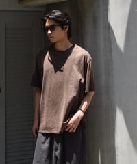 MOOJI MOOJI US Single Stitched T-Shirt Aged Brown