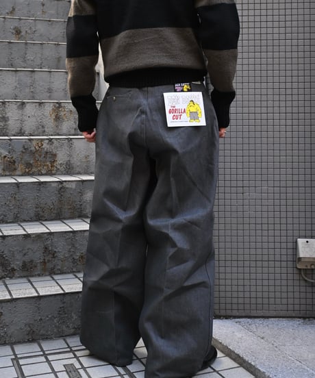 Ben Davis Gorilla Cut Pants Charcoal Denim