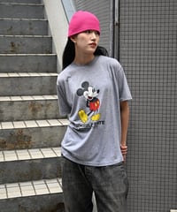 Disney Mickey Print T-Shirt Made in USA -5