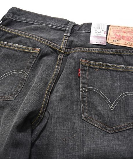 Deadstock Levi's 567 Denim Pants Loose Boot Cut #1274