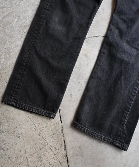 90's Used Levi's 501 Denim Pants Black Made in USA -3