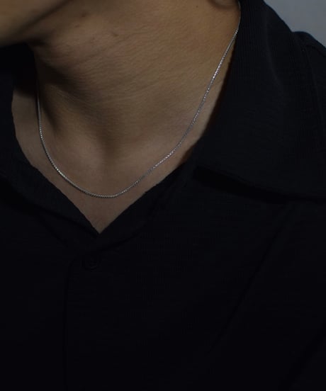 Italian Silver Necklace Venetian