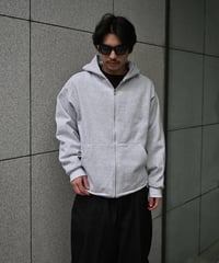 Los Angeles Apparel 14oz Sweat Zip Hoodie Ash