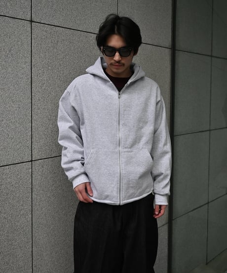Los Angeles Apparel 14oz Sweat Zip Hoodie Ash