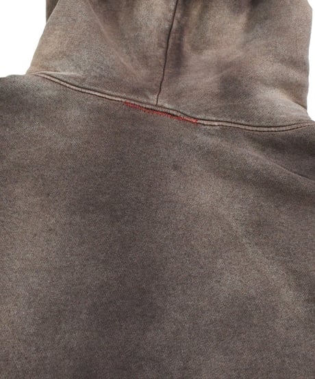 MOOJI MOOJI US Oversize Zip Up Hoodie Aged Brown