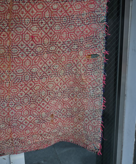 70's India Kantha Quilt Fabric