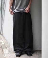 Los Angeles Apparel 8.5oz Wide Leg Jersey Pants Black