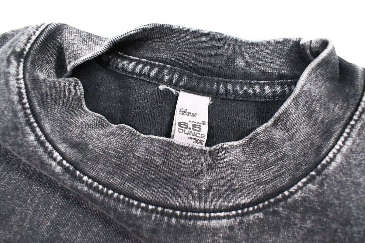 Los Angeles Apparel Mineral Wash Damaged S/S Te