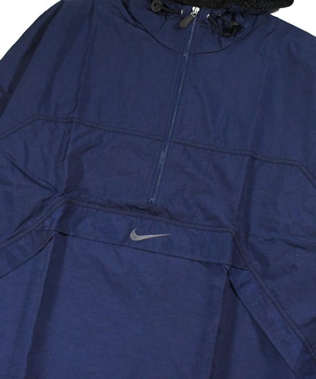 Deadstock Nike Nylon Anorak Jacket Navy