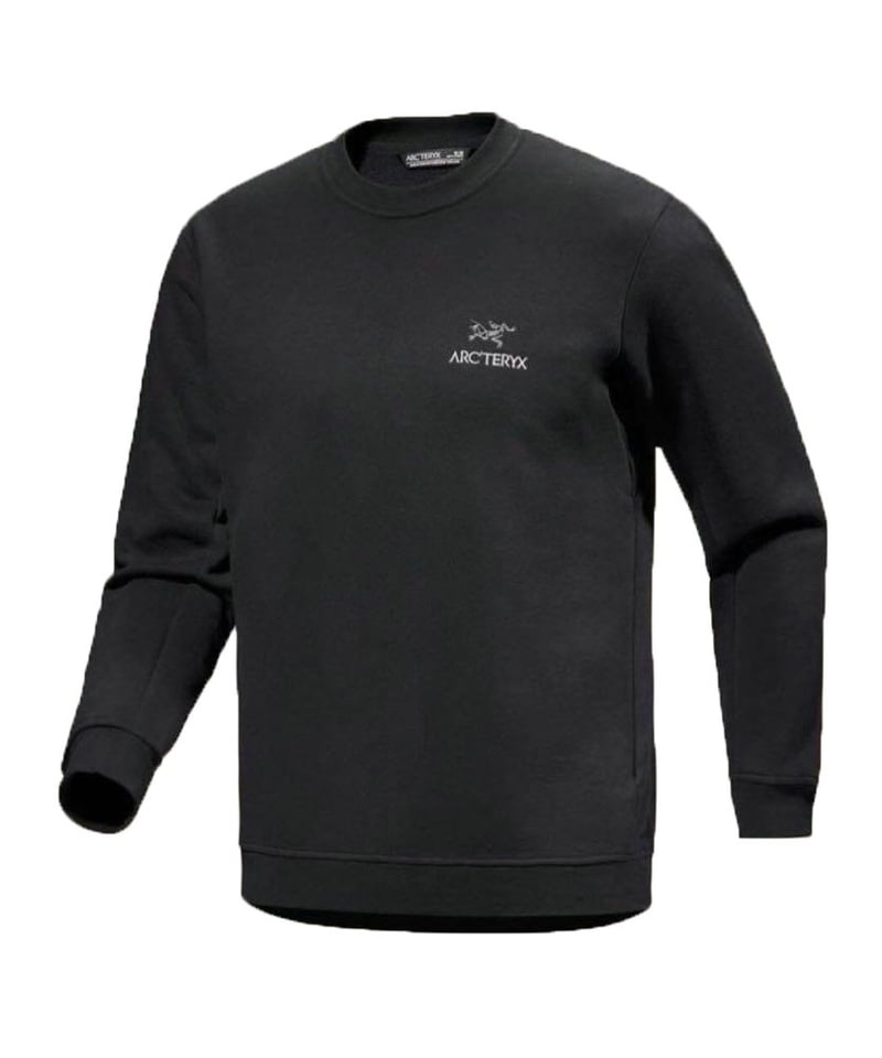 ARC'TERYX Emblem Fleece Crew Black | COUNTER