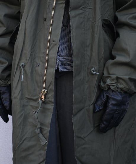 80s Deadstock US Army M-65 Filed Parka Brass Zip "SHELL"